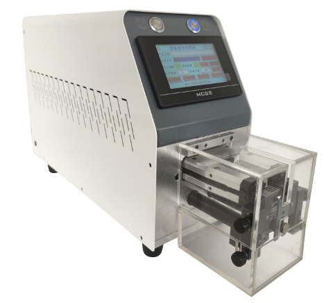 Intelligent, electrically sensitive wire stripping machine